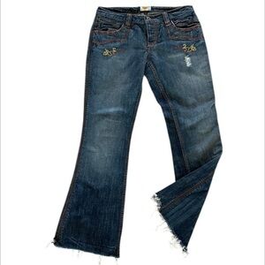 Antik Denim Jeans flare size 29 embroidered hippie boho western